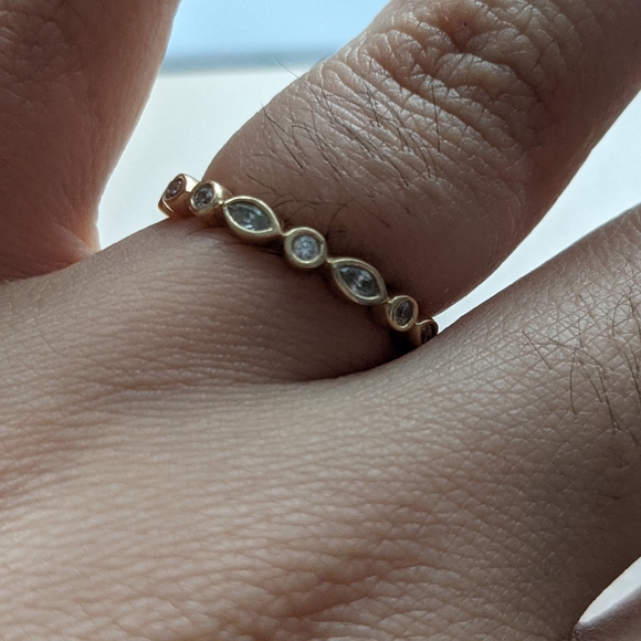 Pandora 14k brilliant marquise ring - Picture 11 of 14